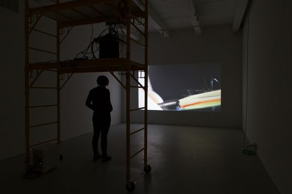 Marissa Lee Benedict and David Rueter, Marissa Lee Benedict and David Rueter, Dark Fiber, 2015-2018, Video Installation