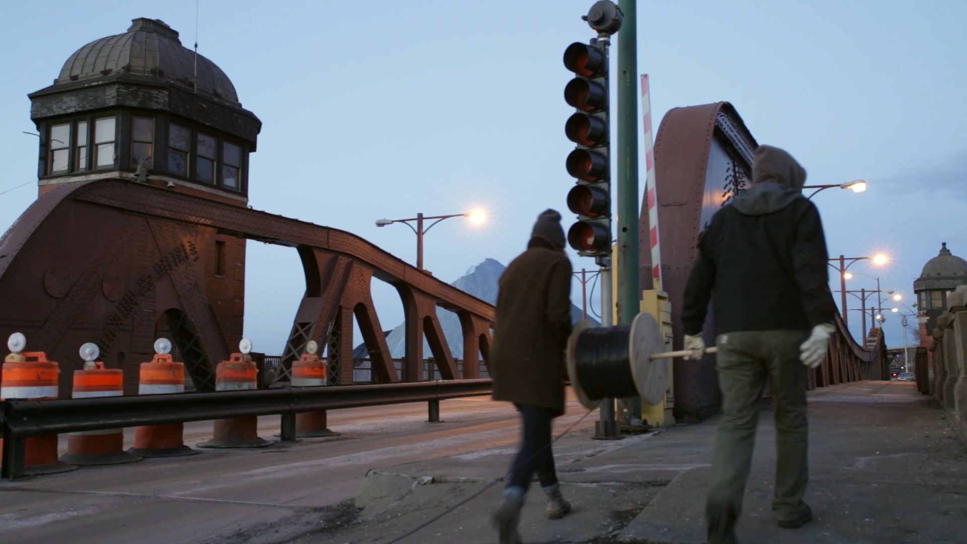 Marissa Lee Benedict and David Rueter, Video still