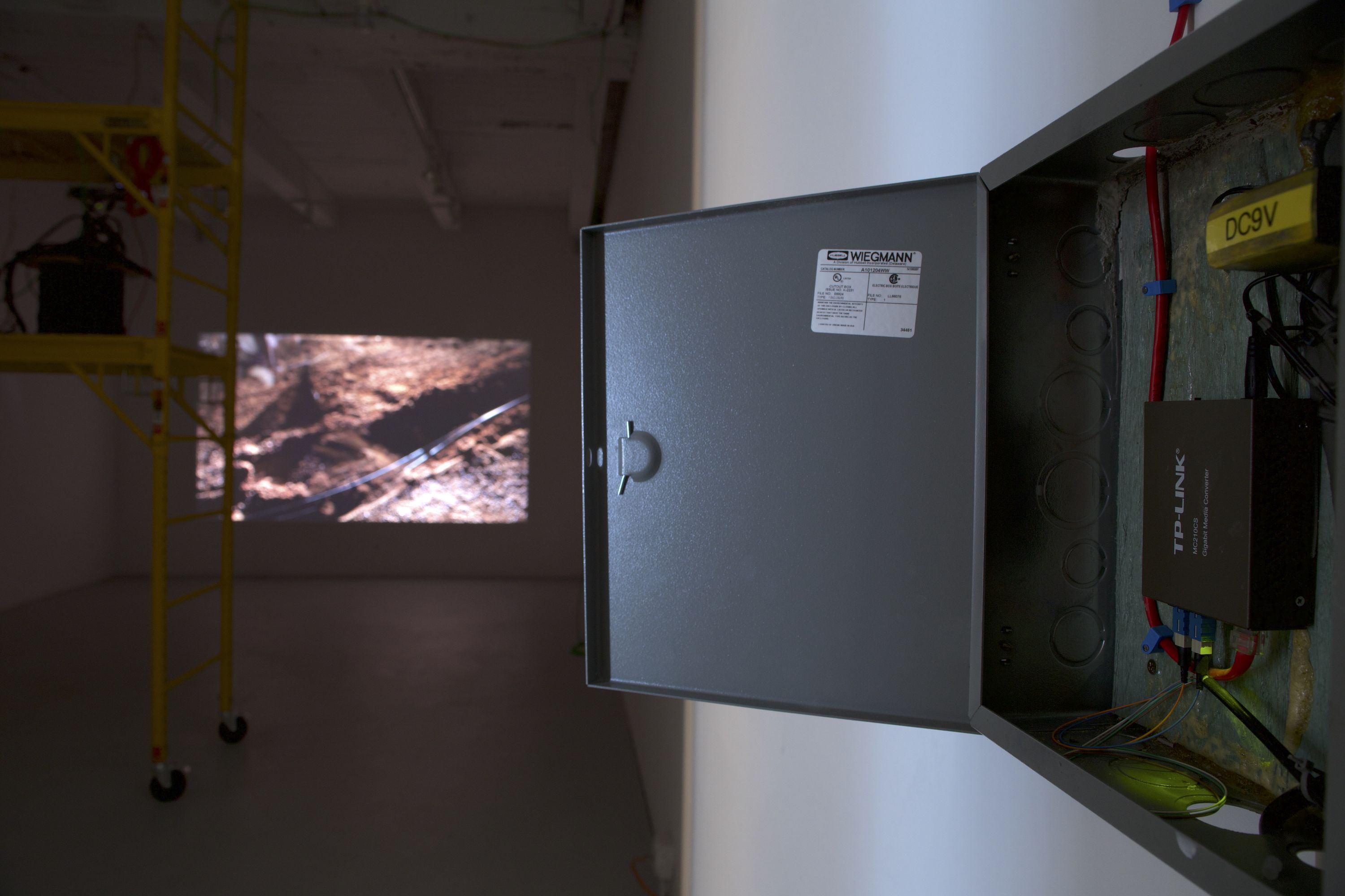 Marissa Lee Benedict and David Rueter, Installation detail - Chicago Artists Coalition, 2015