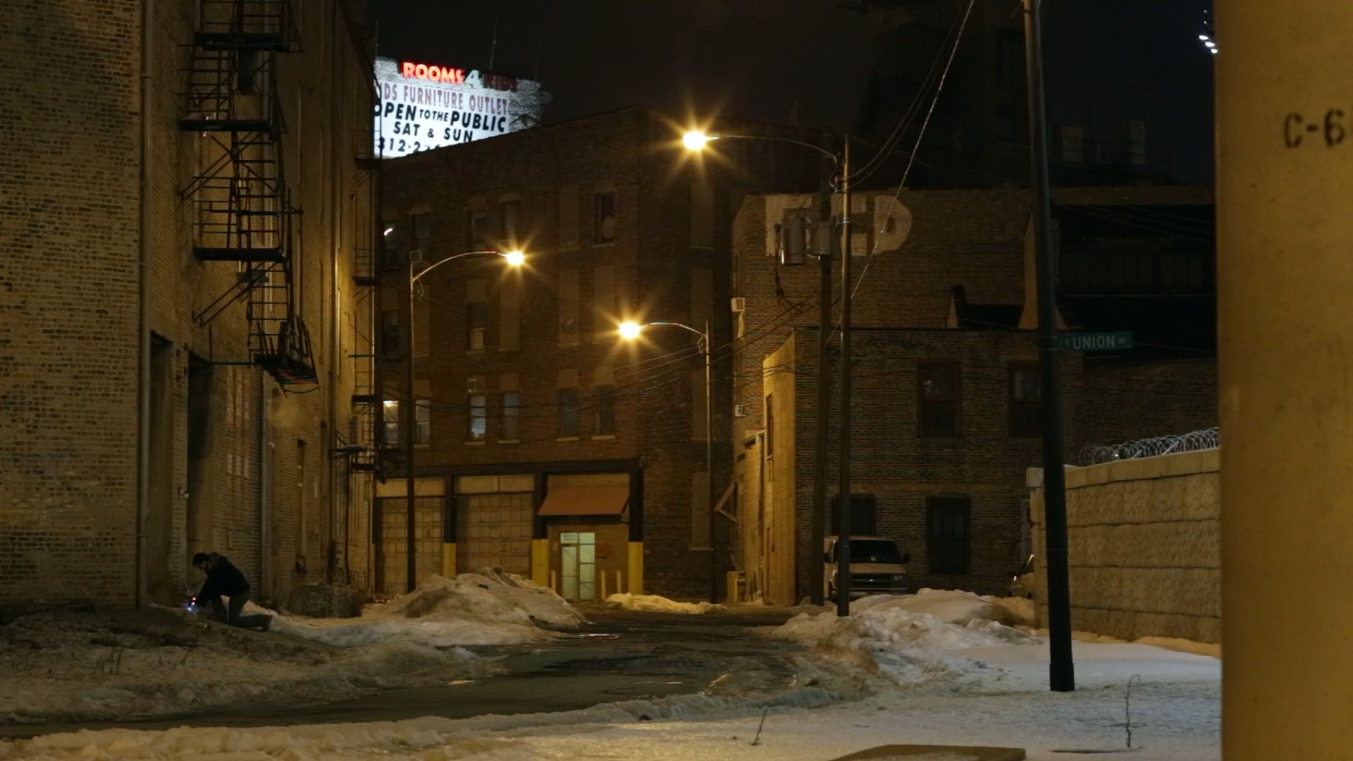 Marissa Lee Benedict and David Rueter, Video still