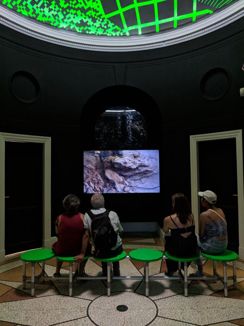 Marissa Lee Benedict and David Rueter, Installation detail - US Pavilion, Venice Architecture Biennial, 2018