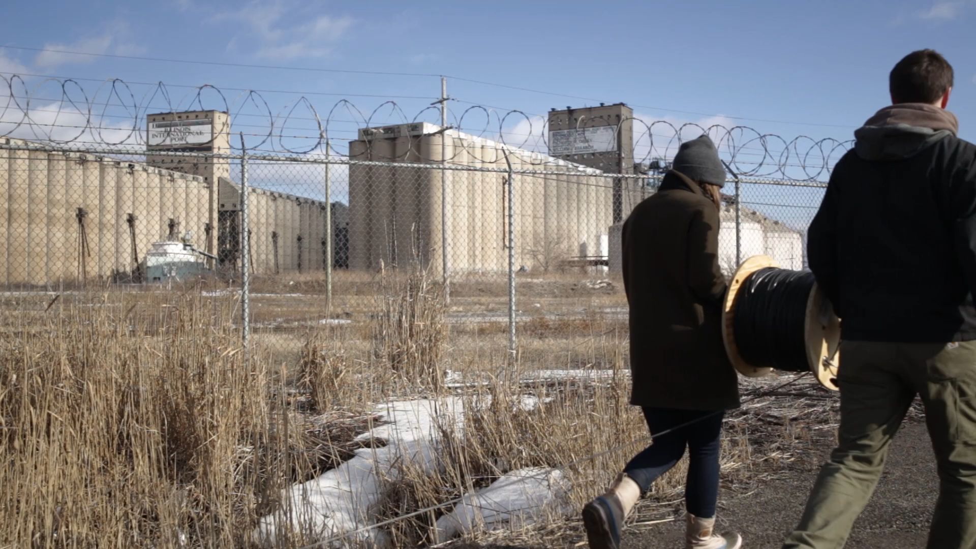 Marissa Lee Benedict and David Rueter, Video still