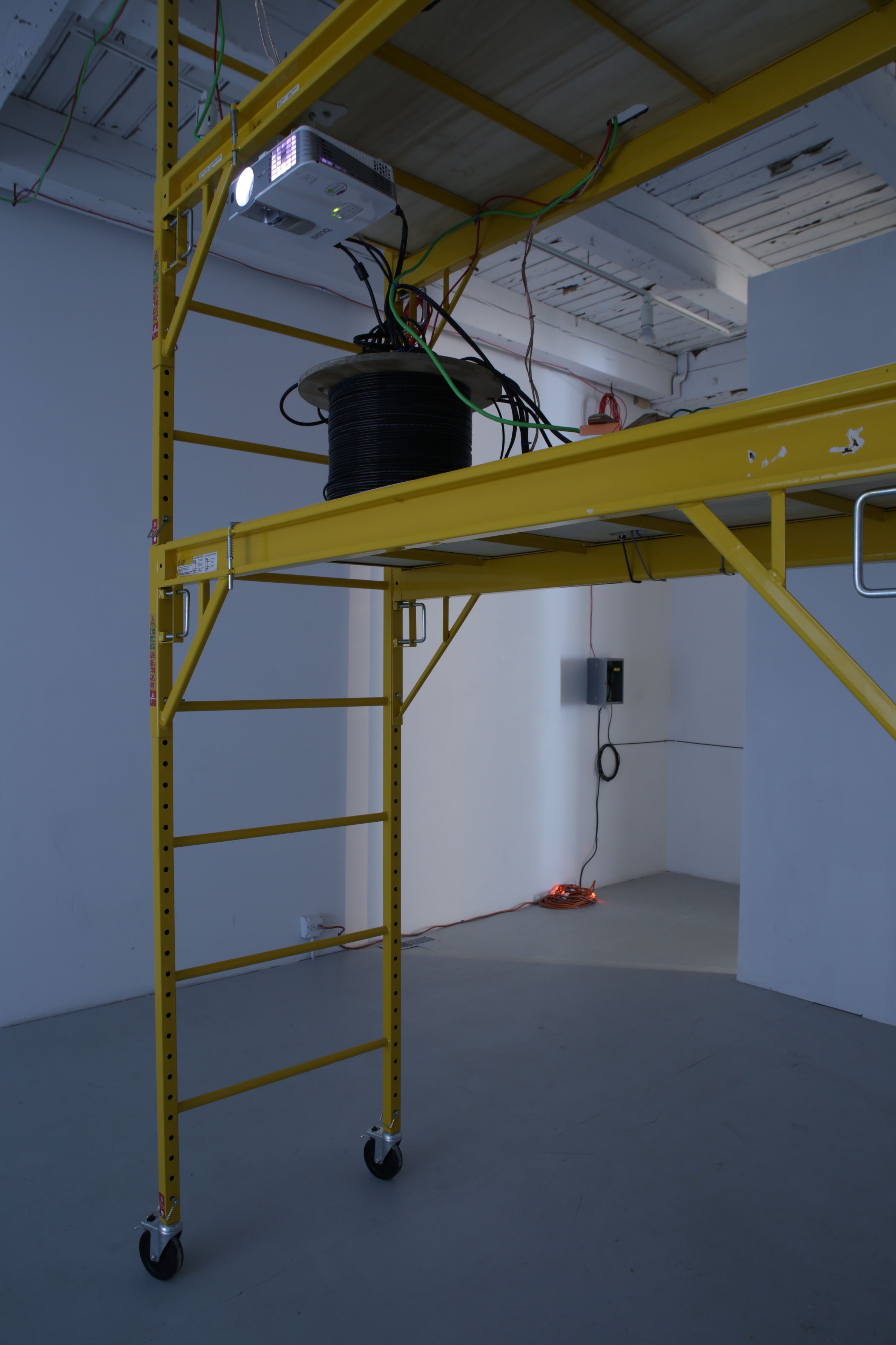Marissa Lee Benedict and David Rueter, Installation detail - Chicago Artists Coalition, 2015