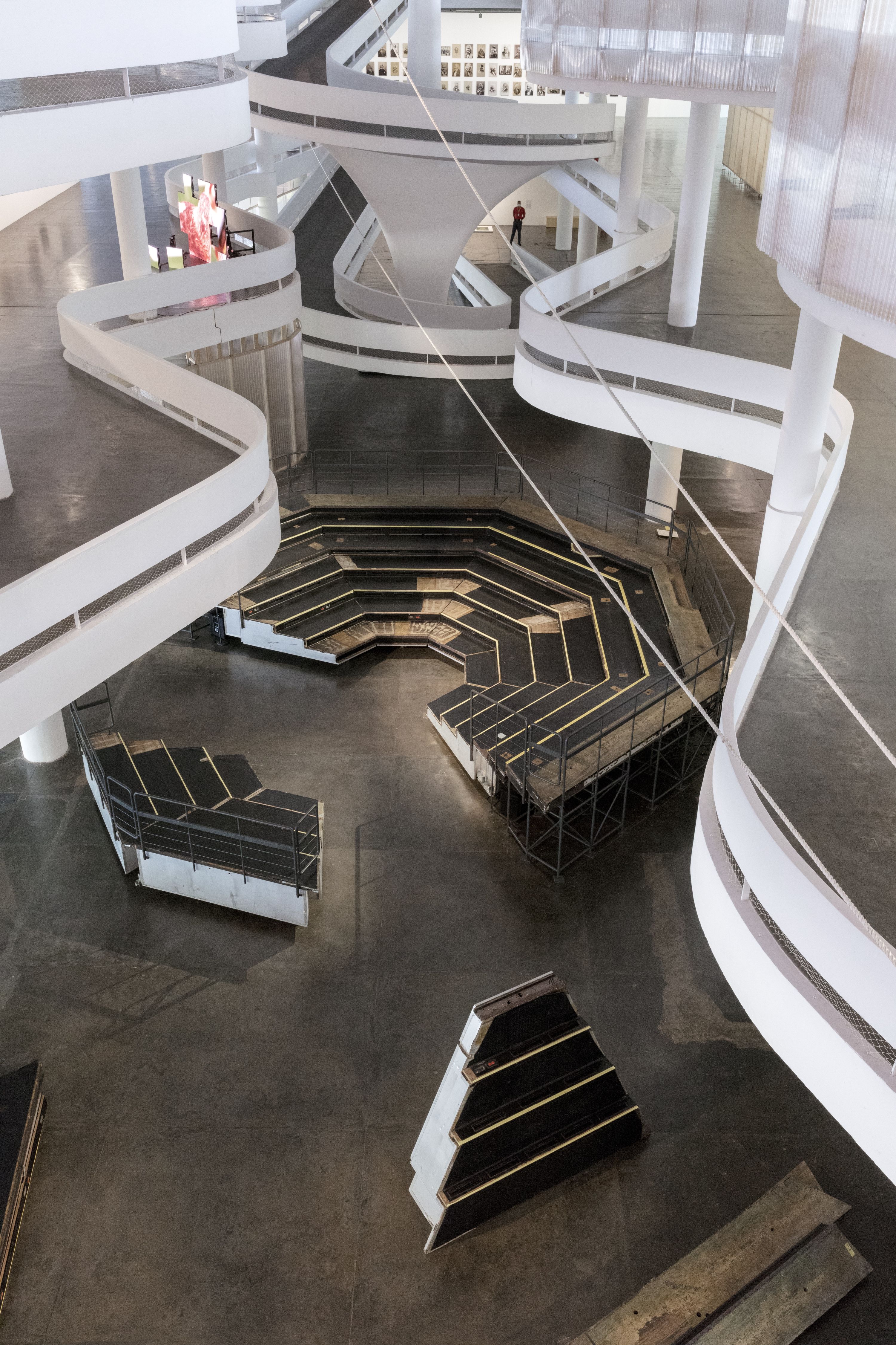 Marissa Lee Benedict, Daniel de Paula, and David Rueter, Installation view, Ciccillo Matarazzo Pavilion, São Paulo