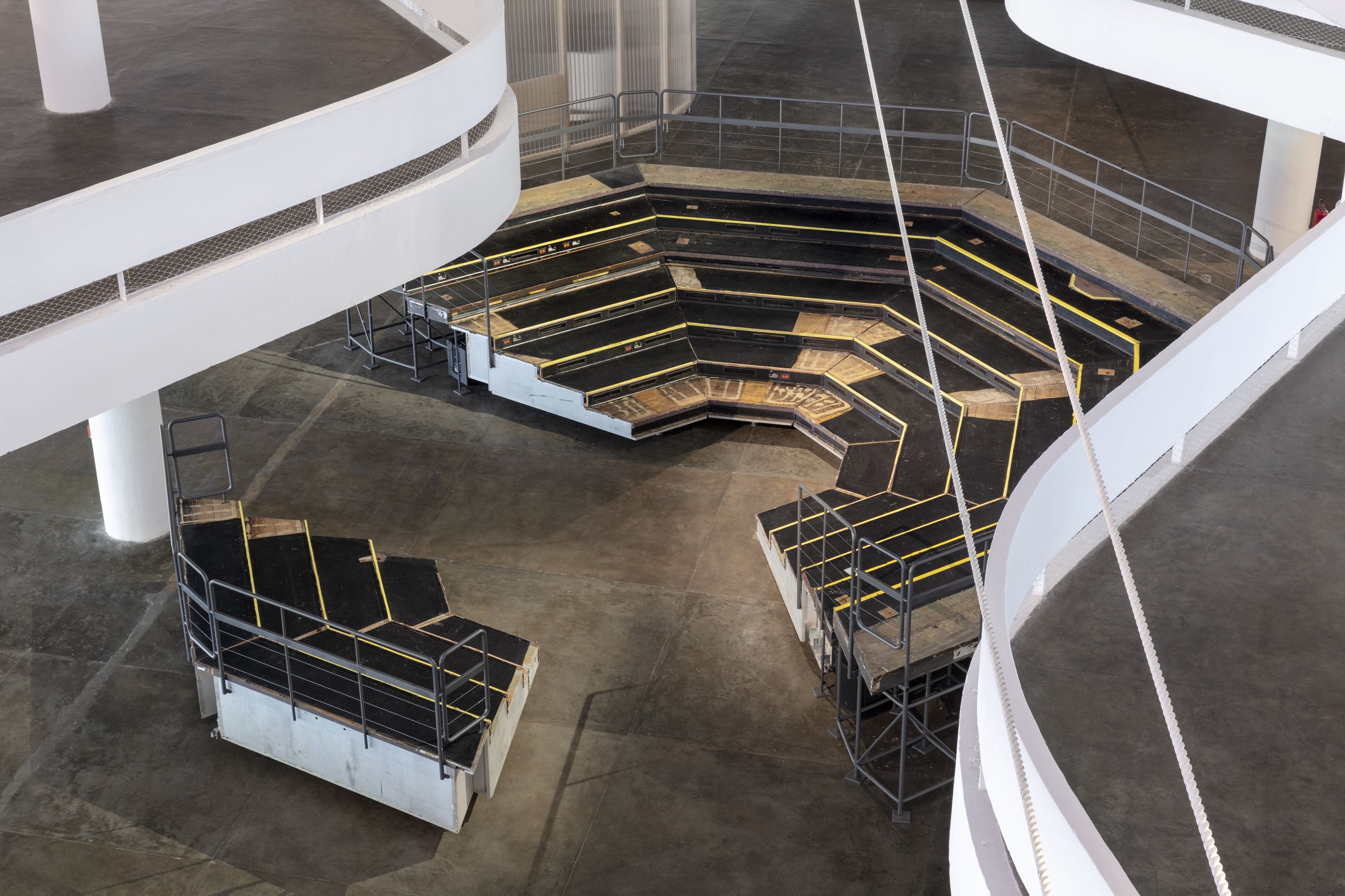 Marissa Lee Benedict, Daniel de Paula, and David Rueter, Installation view, Ciccillo Matarazzo Pavilion, São Paulo