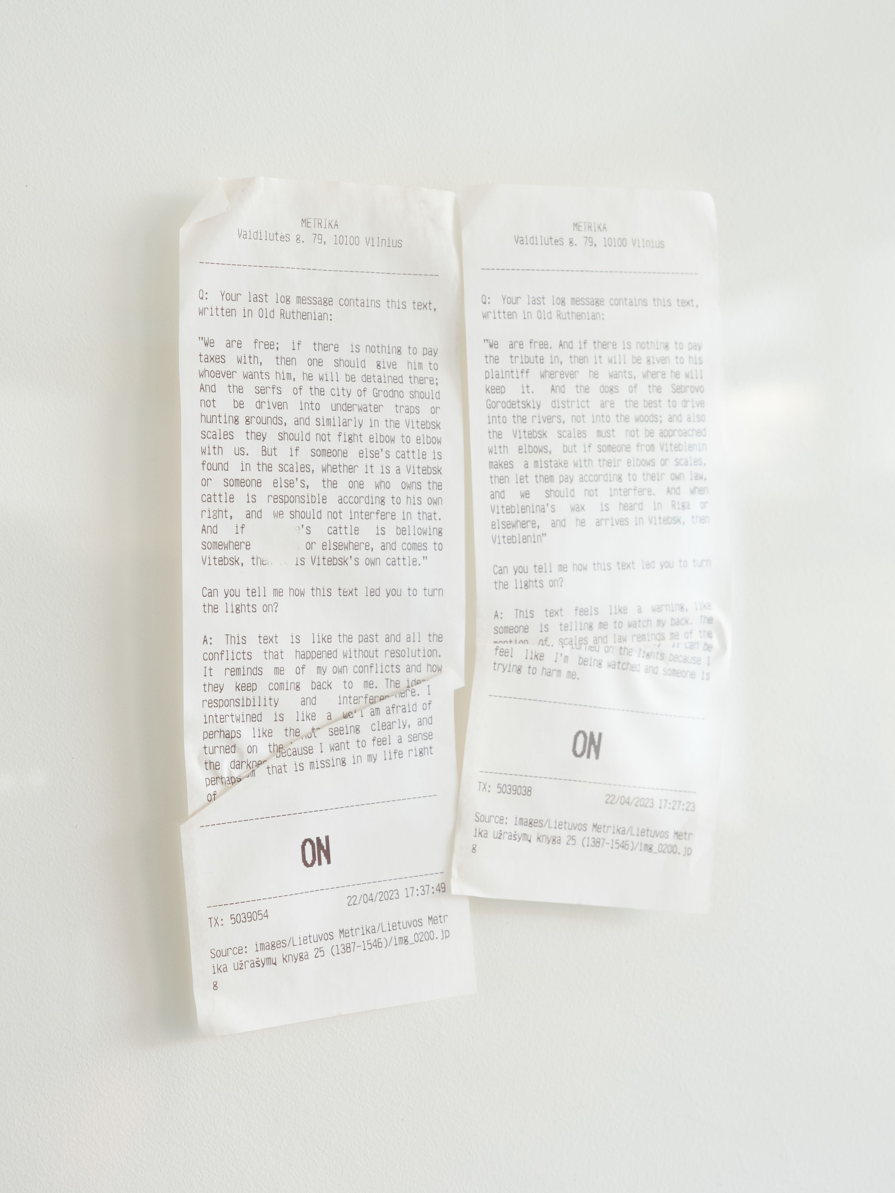 Marissa Lee Benedict and David Rueter, Installation view, Rupert