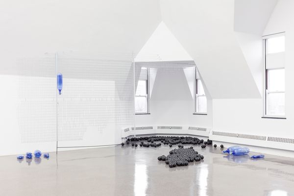 undefined, Points from Five Shade Clouds, 2018, 2018, Installation