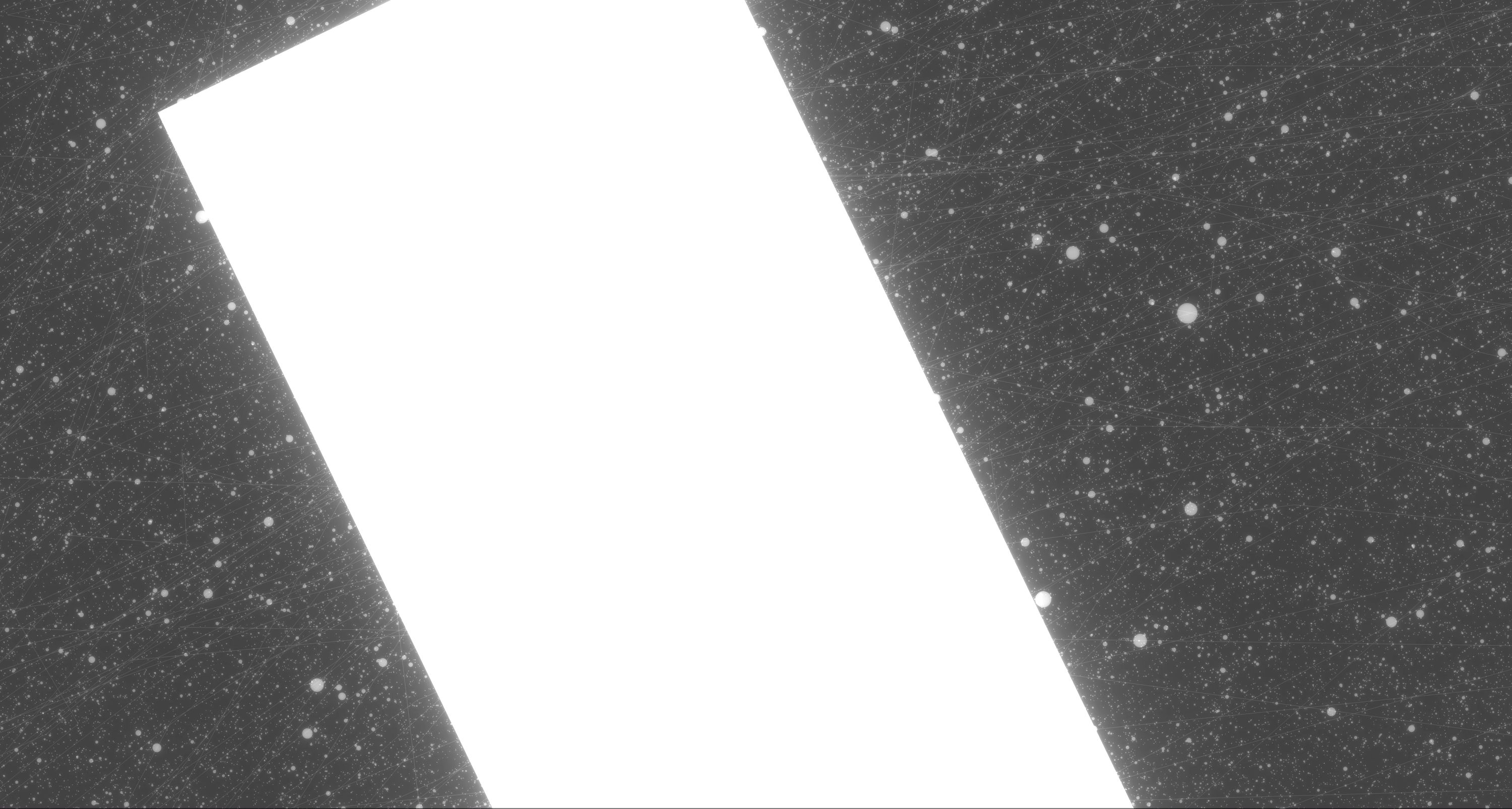 Marissa Lee Benedict, Daniel de Paula, and David Rueter, Installation detail - still frame from screensaver installed on gallery computers
